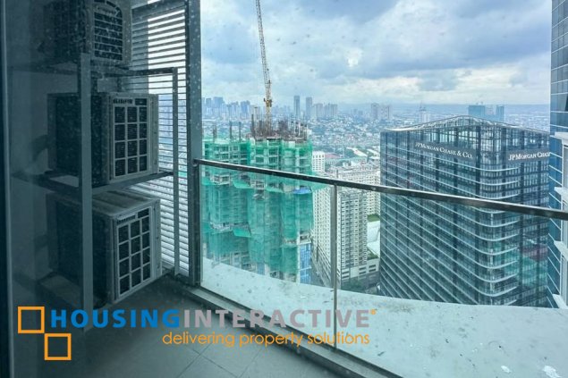 fully furnished 2br unit with rent/sale in uptown parksuites