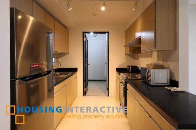 semi-furnished 3br unit with balconya and parking for sale in two maridien