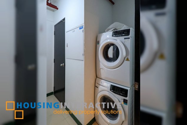 semi-furnished 3br unit with balconya and parking for sale in two maridien