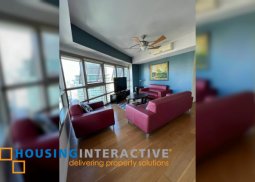fully furnished 3br unit with balcony and parking for sale in the residences at greenbelt