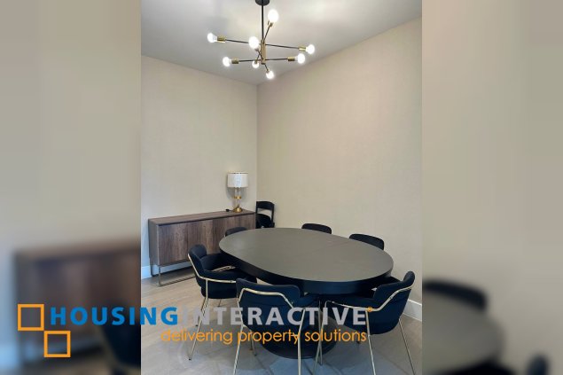 fully furnished 2br unit with parking for lease in proscenium residences
