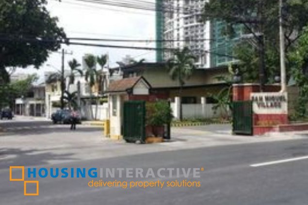 for sale: san miguel village, 3br house & lot in makati