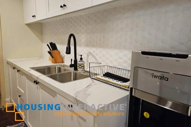 fully furnished 3br unti with parking for lease in icon residences