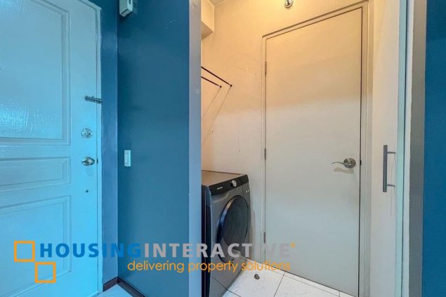 fully furnished studio unit for sale in two serendra