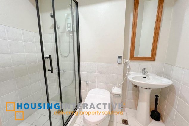 fully furnished studio unit for sale in two serendra