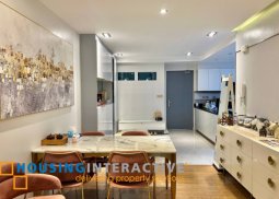 furnished 3br unit with parking for sale in two serendra