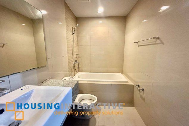 bare 2br unit for slae in uptown parksuites