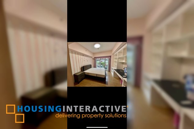 fully furnished 3br unit with parking for sale in verve residences