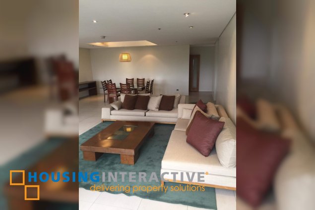 furnished 3br unit with parking for sale in essensa tower
