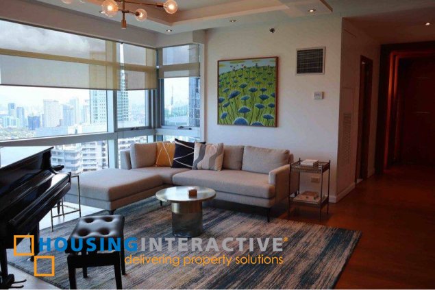 furnished 3br unit with parkingfor sale in pacific plaza towers