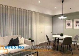 fully frunished 2br unit with parking for lease in one legaspi place