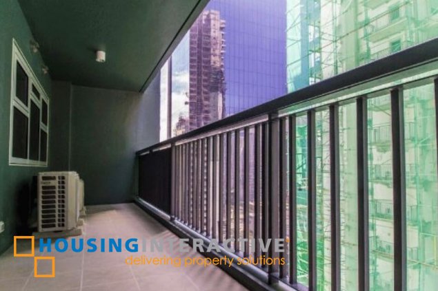 fully furnished 1br unit with balcony for lease in one maridien