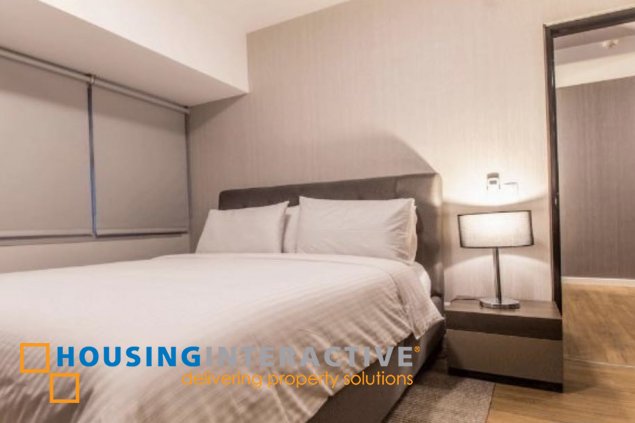 fully furnished 1br unit with balcony for lease in one maridien