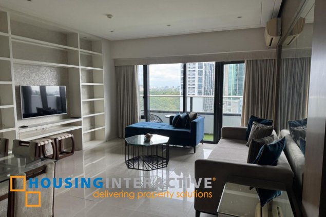 fully furnished 1br unit with parking for lease in arya residences