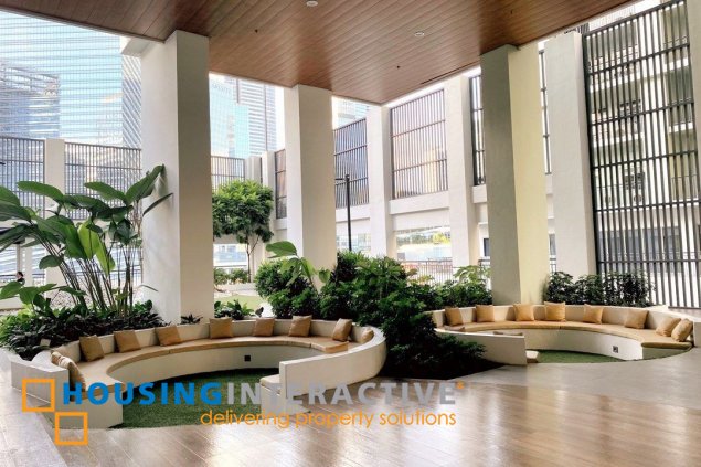 furnished 1br unit for lease in verve residences
