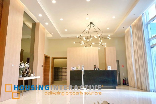furnished 1br unit for lease in verve residences