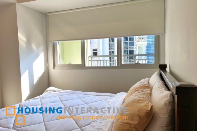 fully furnished 1br unit for lease in park triangle residences