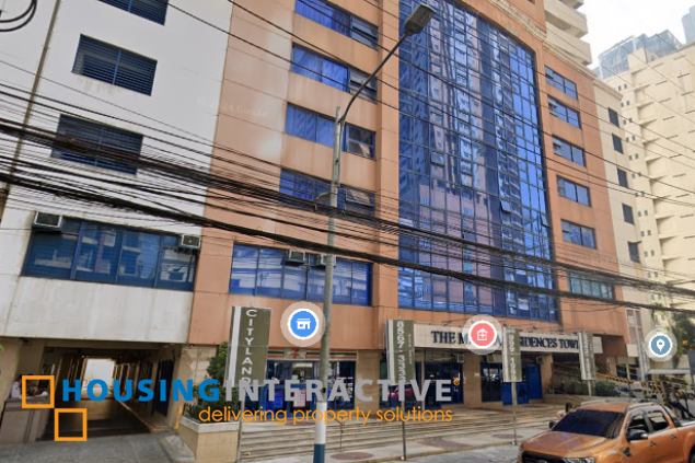 semi-furnished 1br unit for lease at the manila residences