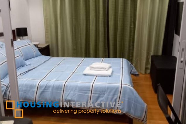 furnished studio unit for sale in the milano residences