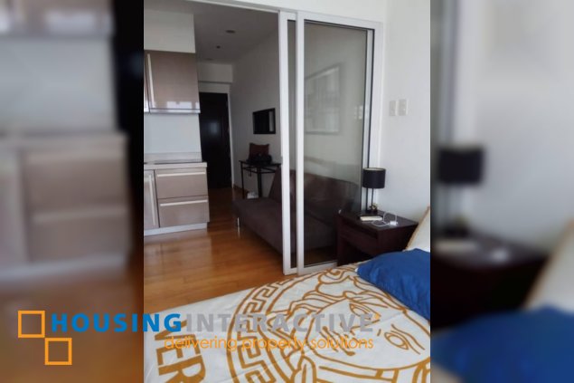 furnished studio unit for sale in the milano residences