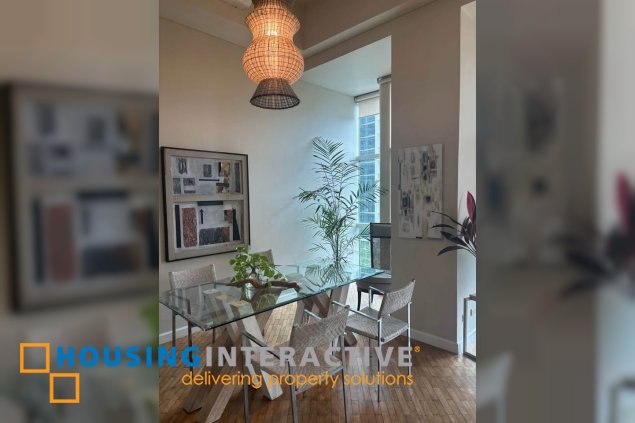for lease: 1 bedroom unit in manansala, rockwell center