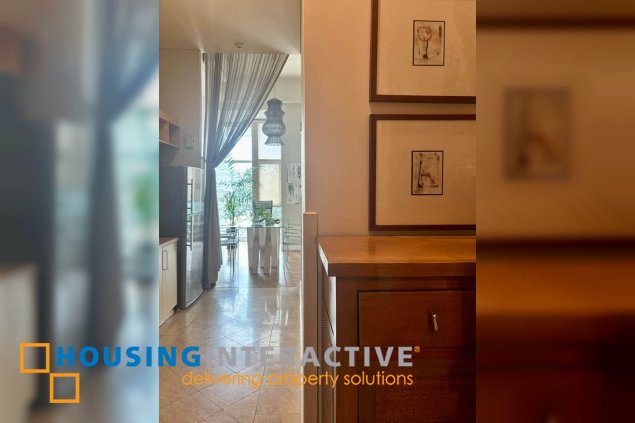for lease: 1 bedroom unit in manansala, rockwell center