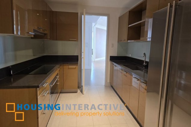 fully furnished 3br unit with parking for lease in proscenium at rockwell
