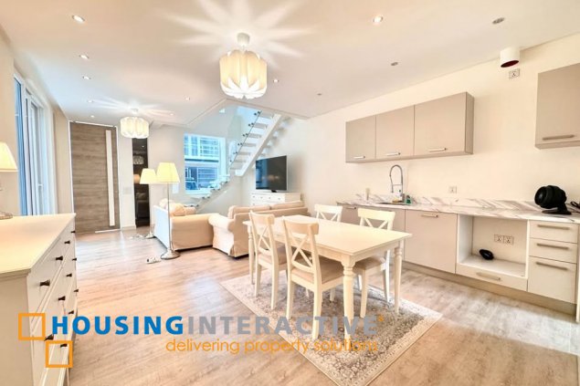 furnished 3br with parking for sale in m residences
