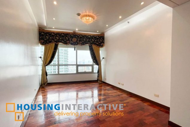 semi-furnished 3br unit with parking for sale in the residences at greenbelt