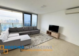 fully furnished 3br unit with balcony and parking for lease in the suites