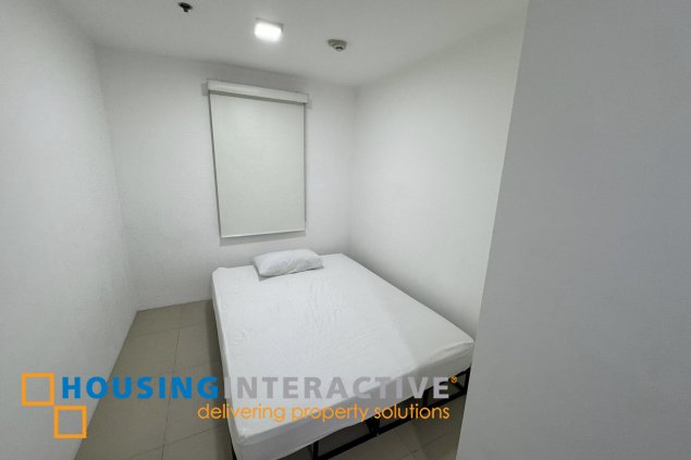 fully furnished 3br unit with balcony and parking for lease in the suites