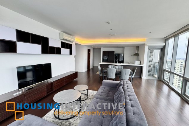 fully furnished 2br unit with balcony and parking for lease in the suites