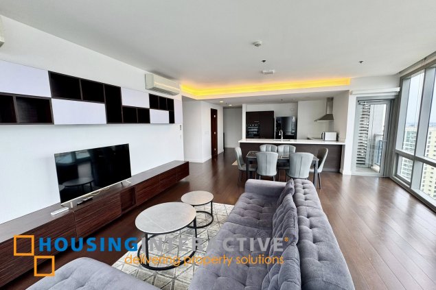 fully furnished 2br unit with balcony and parking for lease in the suites