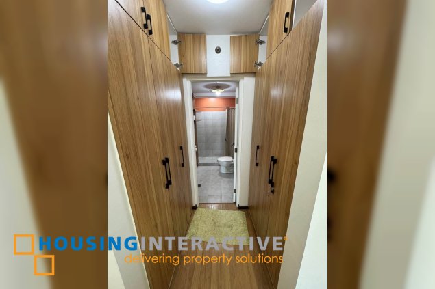 fully furnished 2br unit with balcony and parking for lease in two serendra