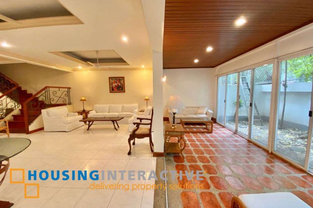 fully furnished 4br house for rent in san lorenzo village