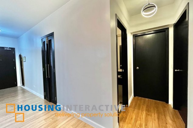 fully furnished 3br unit for lease in park triangle residences