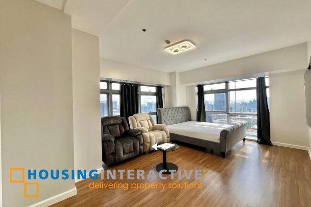 fully furnished 3br unit for lease in park triangle residences