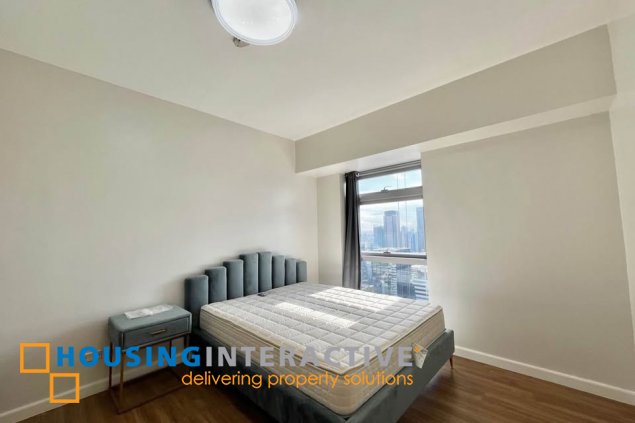 fully furnished 3br unit for lease in park triangle residences