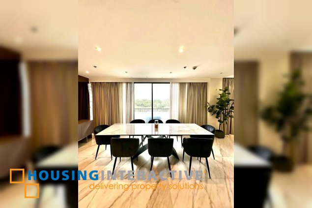 fully furnished 3br unit with 3 parkings for lease in st. moritz private estate
