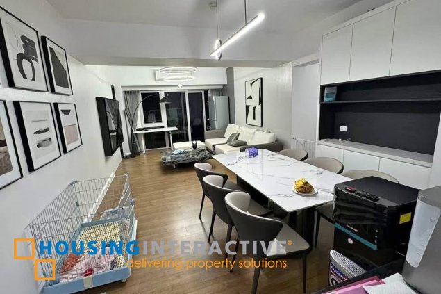 furnished 3br unit with parking for lease in two maridien