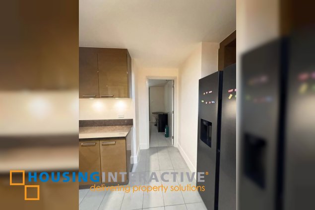 fully furnished 3br unit with parking for sale in proscenium at rockwell