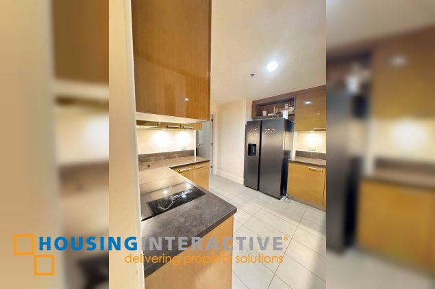 fully furnished 3br unit with parking for sale in proscenium at rockwell