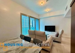 fully furnished 2br unit with balcony and parking for lease in grand hyatt residences