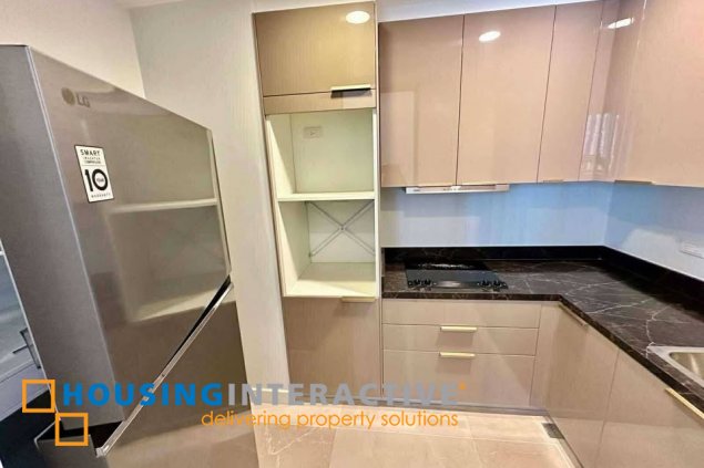 fully furnished 2br unit with balcony and parking for lease in grand hyatt residences