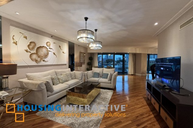 a fancy 3 bedroom space in makati