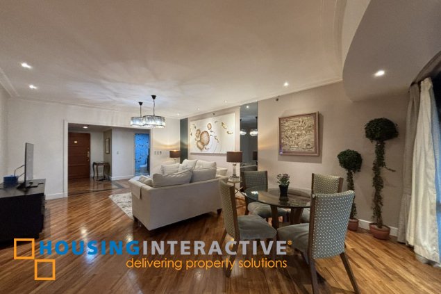 a fancy 3 bedroom space in makati