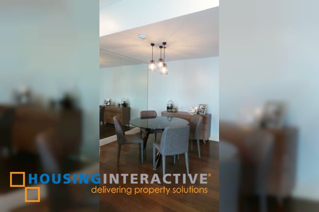 fully furnished 1br unit with parking for lease in edades tower