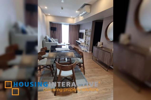 furnished 2br unit with parking for lease in one maridien