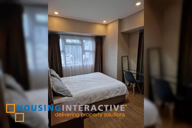 furnished 2br unit with parking for lease in one maridien