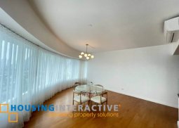 furnished 3br unit with 2 parkings for lease in one rockwell west